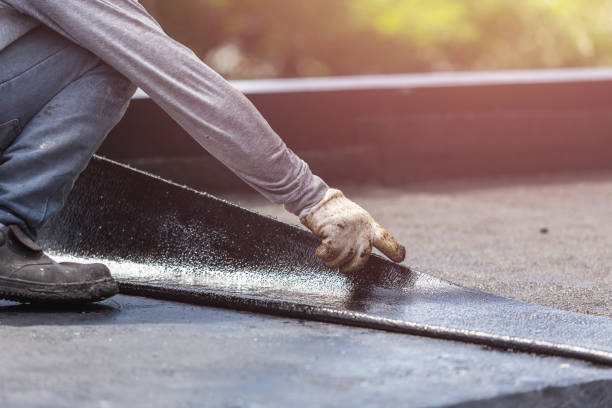 Professional Waterproofing technician working in Prospect Heights, IL